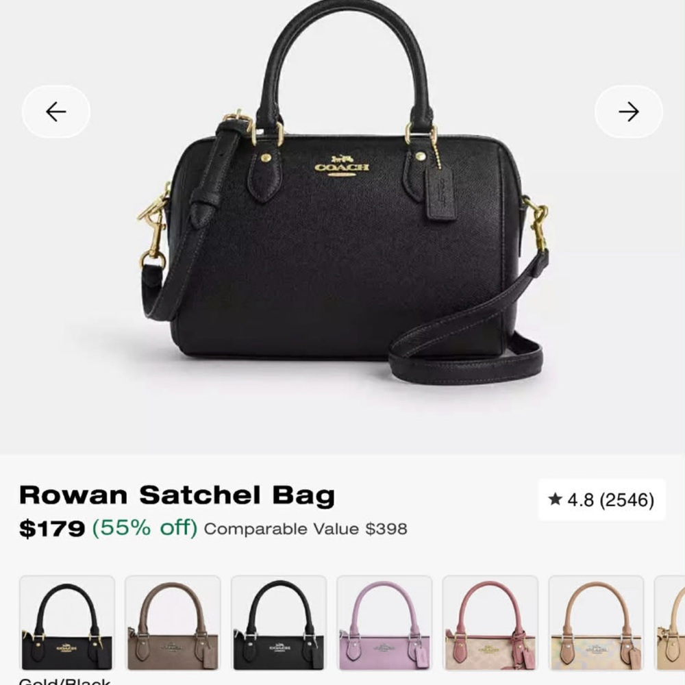 Coach Black and Tan Leopard Print Satchel Set - Picture 13 of 13